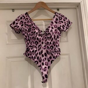 Purple bodysuit